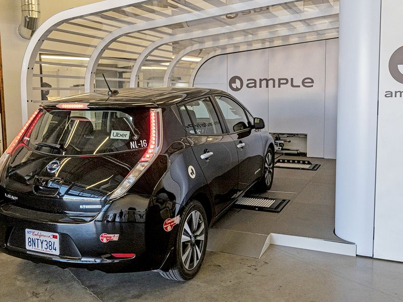 Electric vehicle battery startup Ample raises 160 million